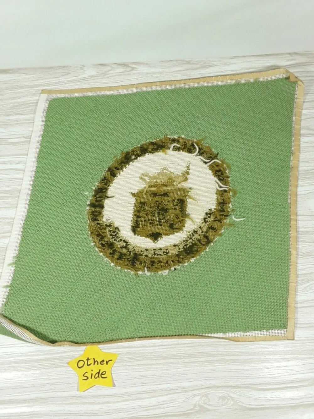 Vtg University of Vermont Rug 20
